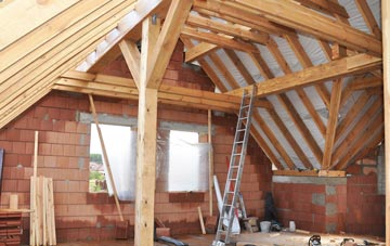 Troedrhiwdalar attic trusses